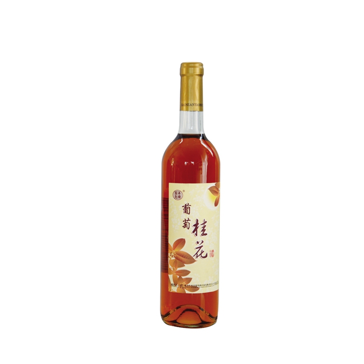 葡萄桂花酒750ml-最新玻璃瓶